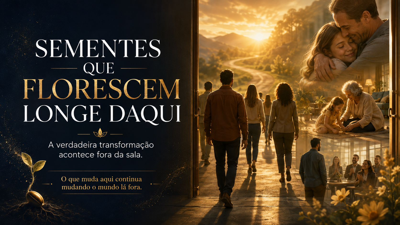 Imagem do artigo sobre sementes que florescem em lugares que quem plantou nunca vai ver.