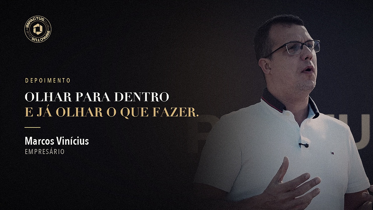 Marcos Vinícius, empresário do setor de software